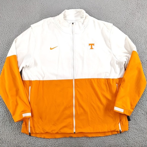 Nike Tennessee Volunteers Jacket Mens 2XL XXL Orange Team Player